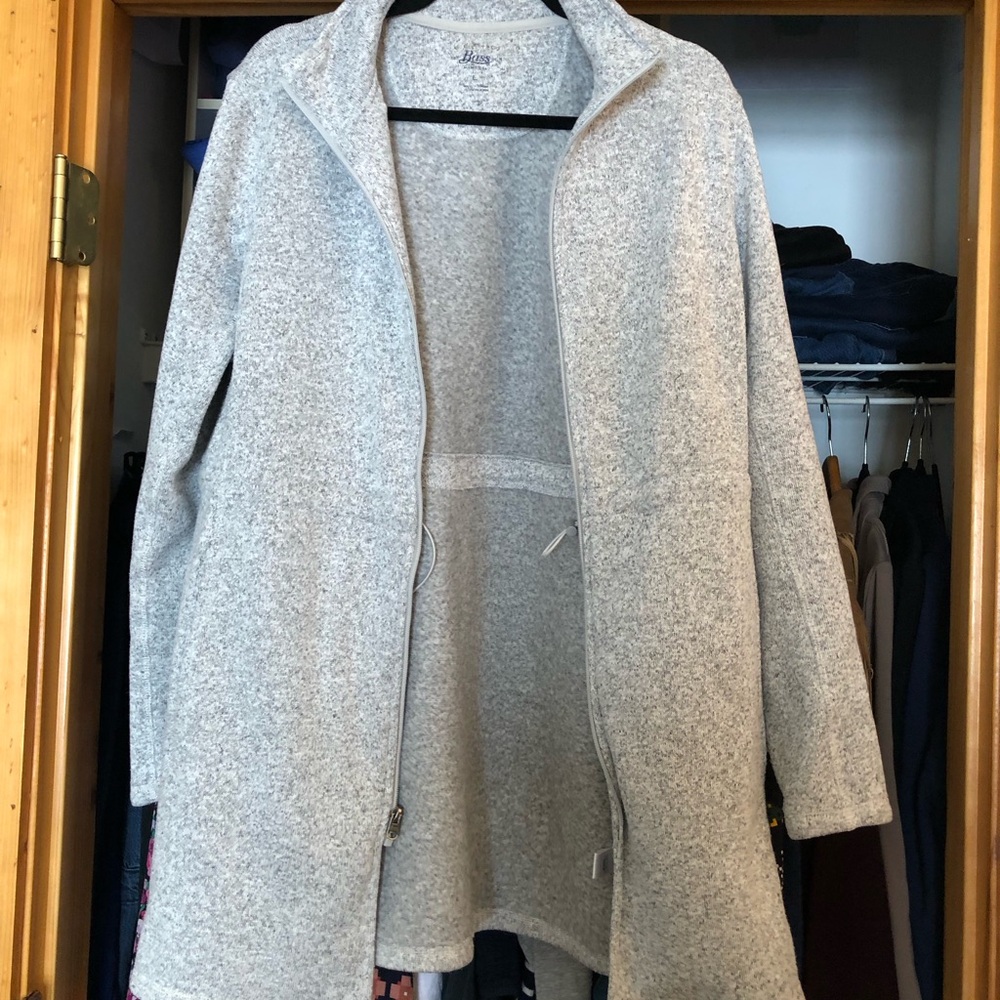 Bass Heather Gray Knit Top